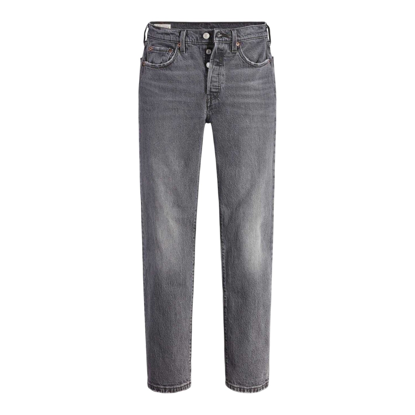 Grey - Front - Levis Womens-Ladies 501 Original Jeans