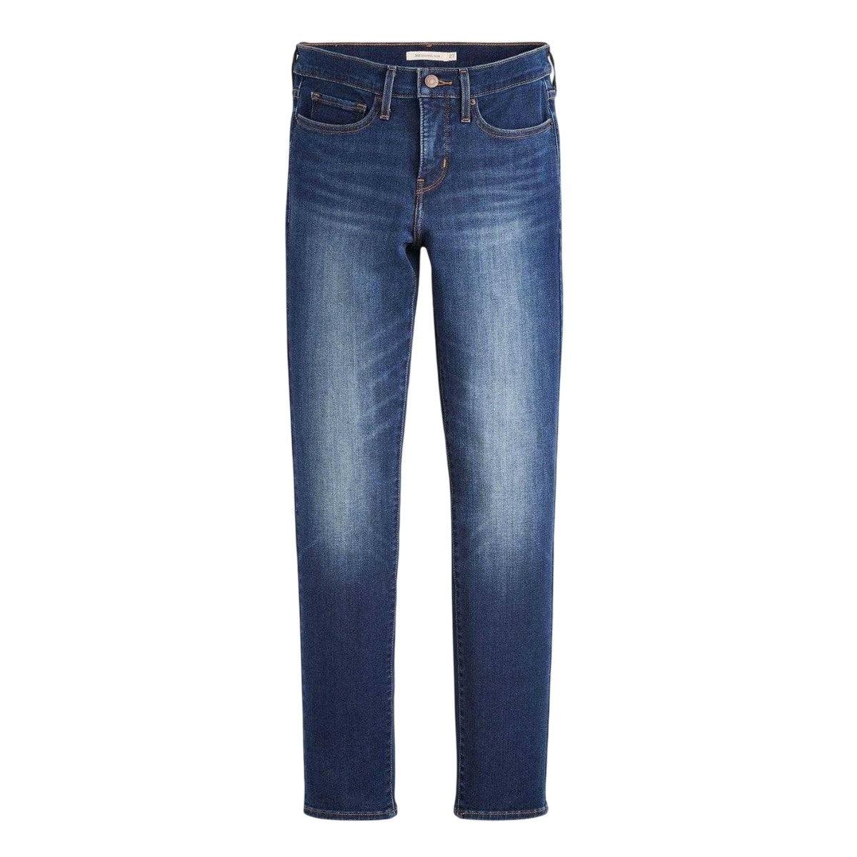 Blue - Front - Levis Womens-Ladies 312 Slim Shaping Jeans