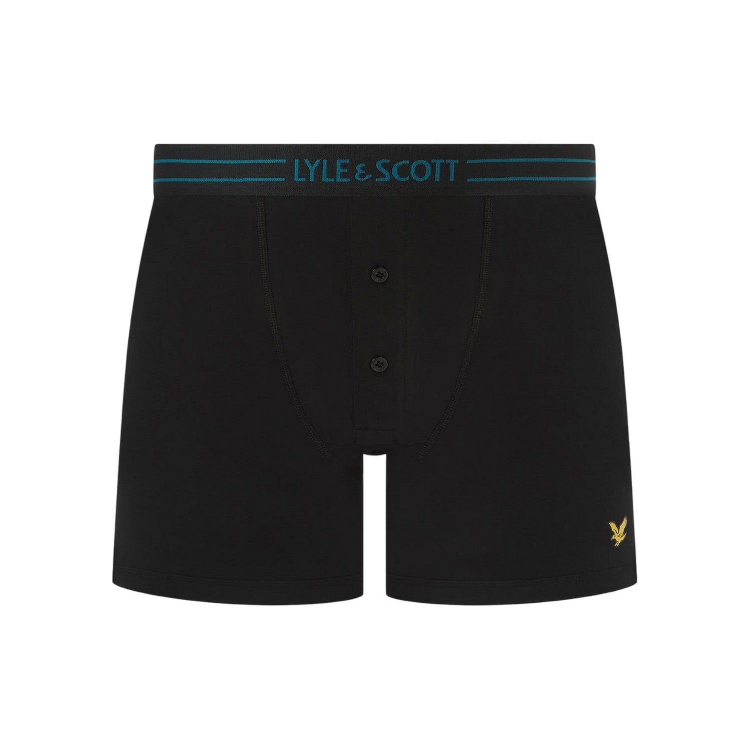Black - Lifestyle - Lyle & Scott Mens Lewis Boxer Shorts (Pack of 3)