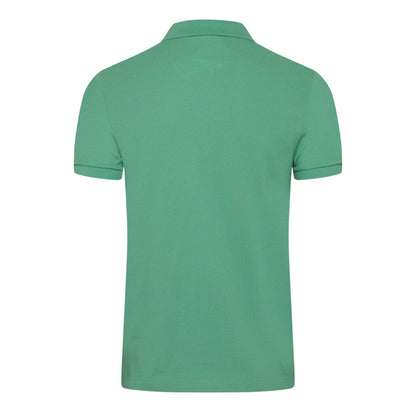Green - Back - Lacoste Mens Regular Polo Shirt
