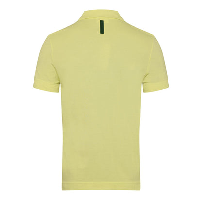 Yellow - Back - Lacoste Mens Slim Polo Shirt