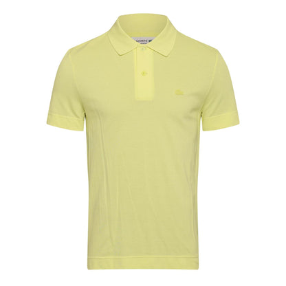 Yellow - Front - Lacoste Mens Slim Polo Shirt