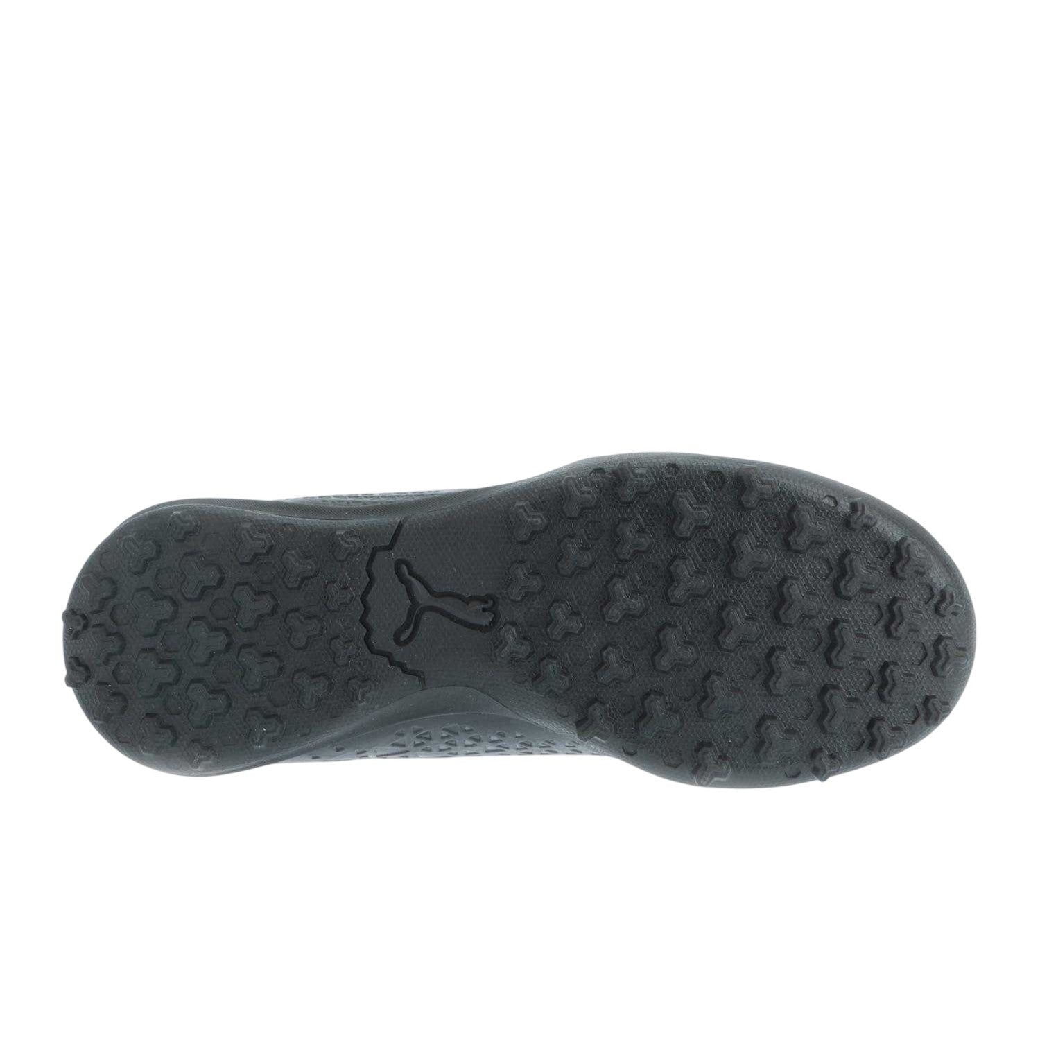Black-White - Side - Puma Childrens-Kids King Match It Trainers