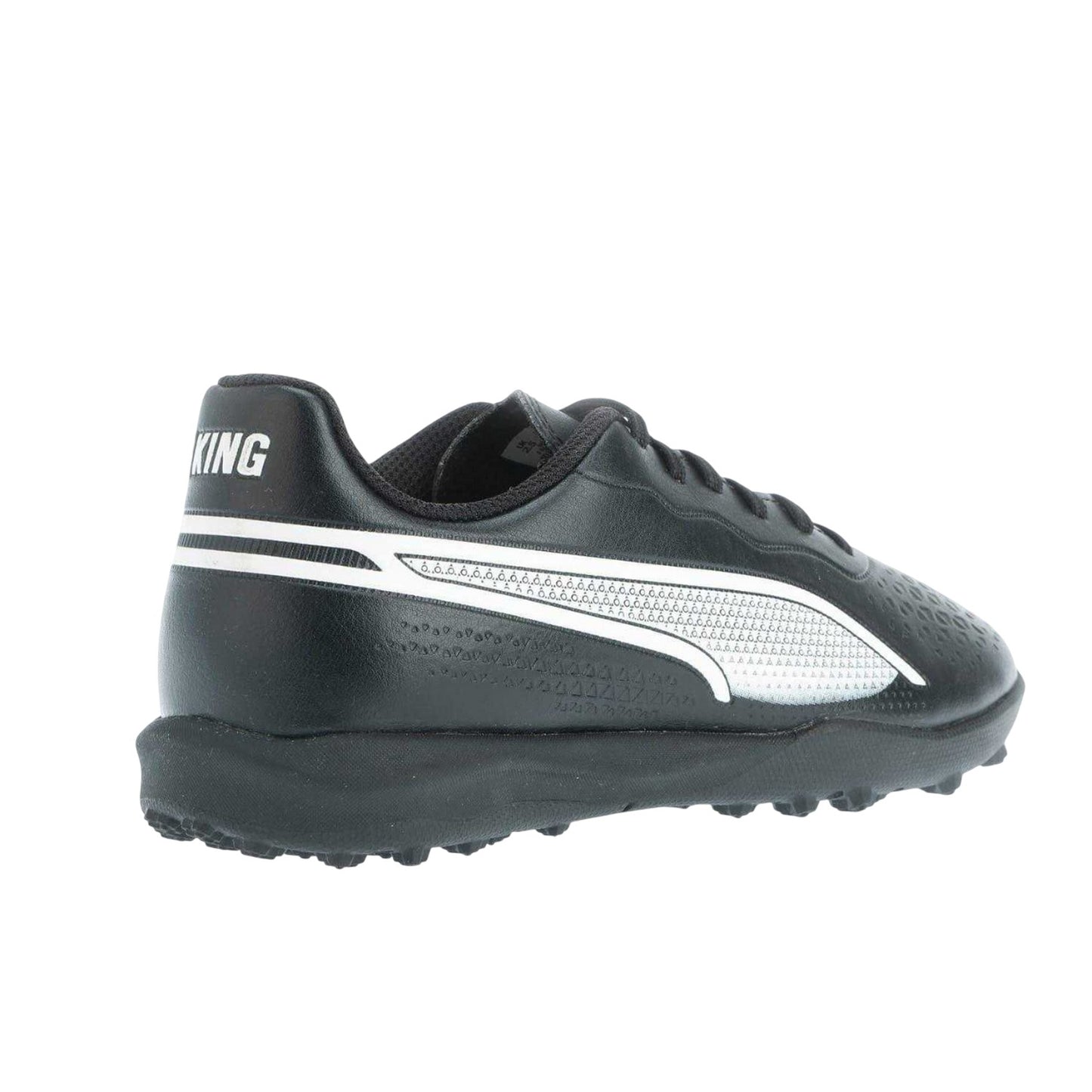 Black-White - Close up - Puma Childrens-Kids King Match It Trainers