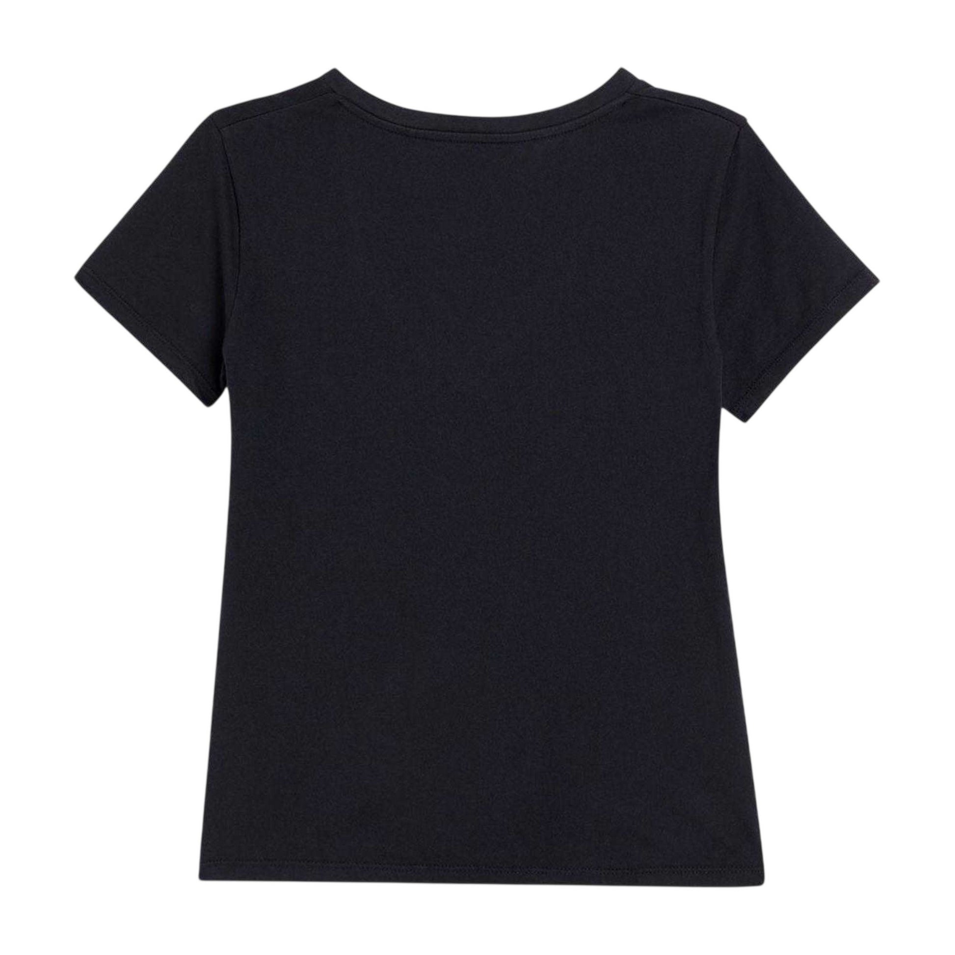 Black - Back - Levis Womens-Ladies V Neck T-Shirt (Pack of 2)