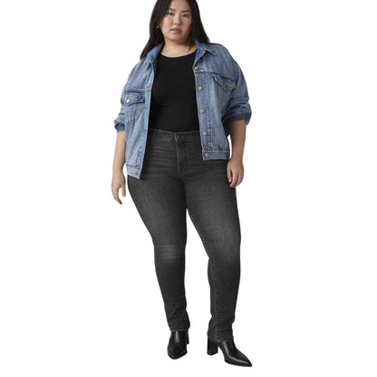 Black - Lifestyle - Levis Womens-Ladies 311 Shaping Skinny Jeans