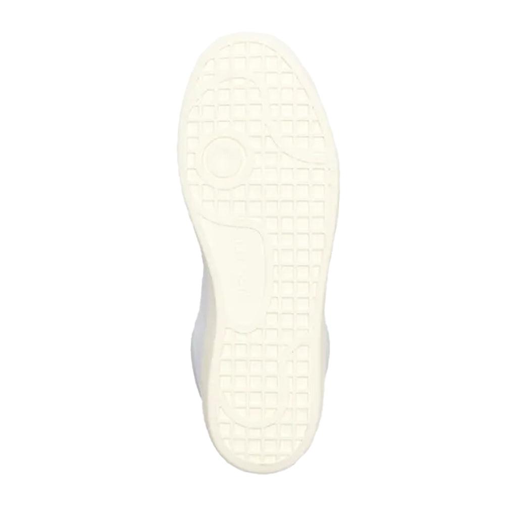 Light Blue - Side - Lacoste Womens-Ladies Baseshot Suede Trainers