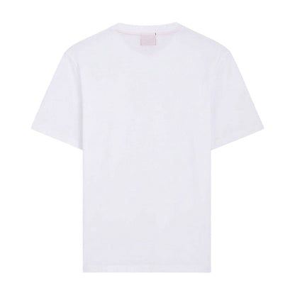 White - Back - Hugo Mens Dero222 Printed Logo T-Shirt
