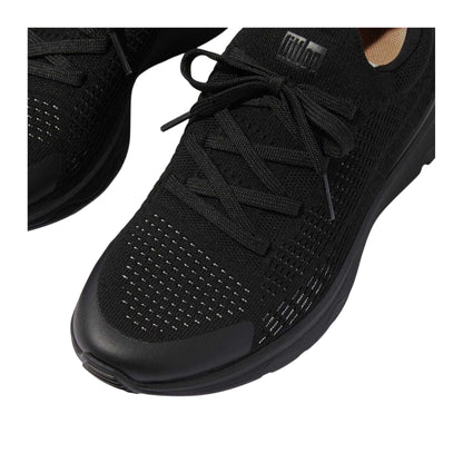 Black - Pack Shot - FitFlop Womens-Ladies Vitamin FFX Knitted Trainers