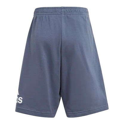 Yellow-Blue - Lifestyle - Adidas Childrens-Kids Essentials Logo T-Shirt & Shorts Set