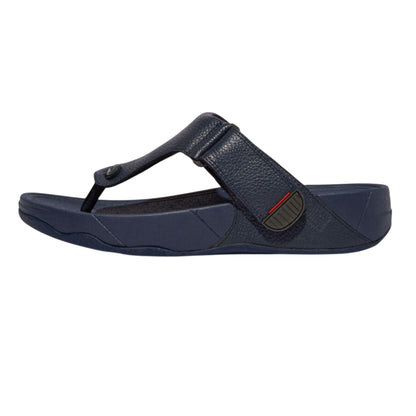 Navy - Back - Fit Flop Mens Trakk ll Toe Post Sandals