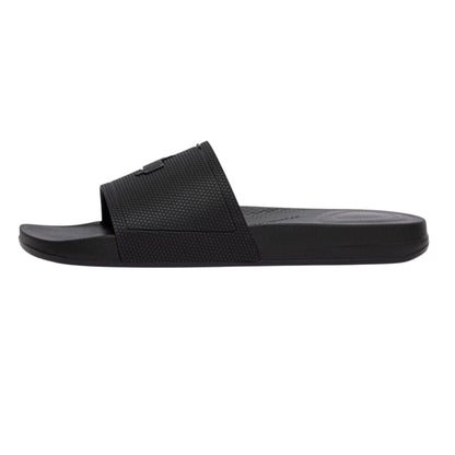 Black - Back - Fit Flop Mens iQushion Pool Sliders