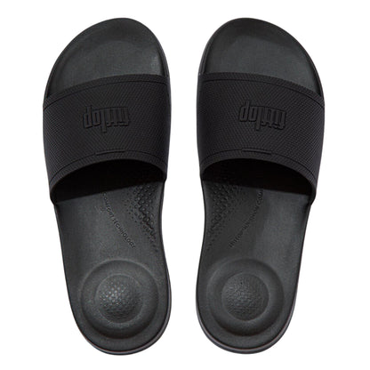 Black - Lifestyle - Fit Flop Mens iQushion Pool Sliders