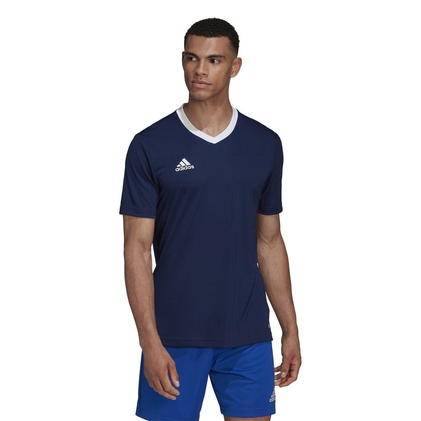 Navy - Lifestyle - Adidas Mens Entrada 22 Jersey