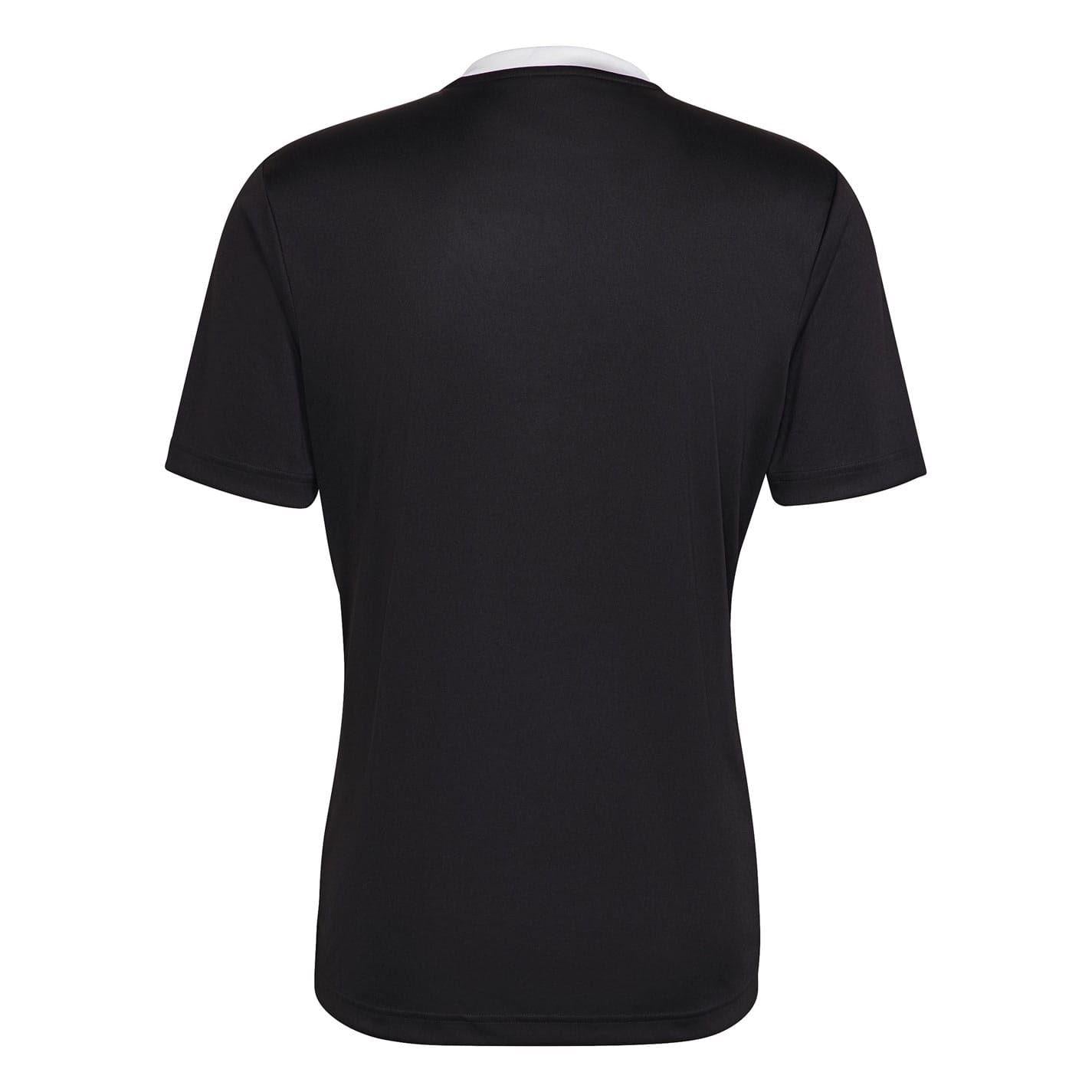 Black - Back - Adidas Mens Entrada 22 Jersey