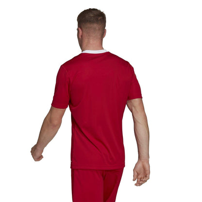 Red - Lifestyle - Adidas Mens Entrada 22 Jersey