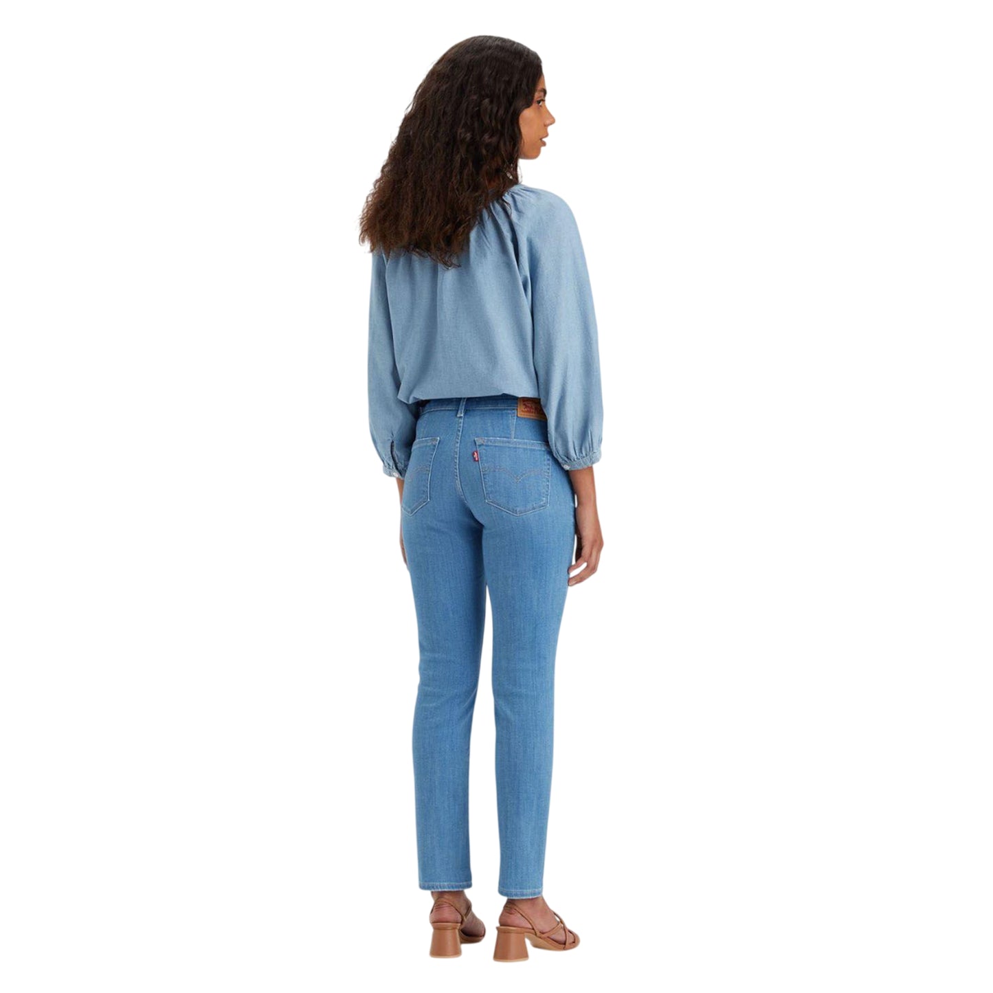 Blue - Lifestyle - Levis Womens-Ladies 712 Slim Jeans