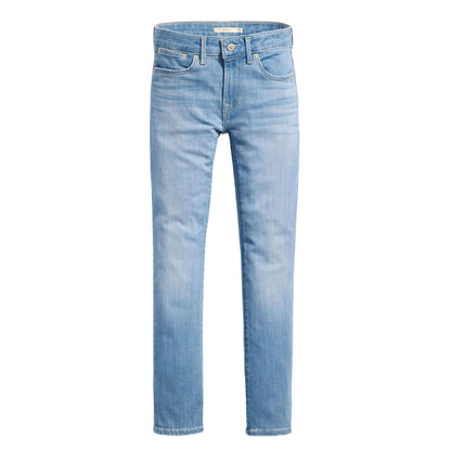 Blue - Front - Levis Womens-Ladies 712 Slim Jeans