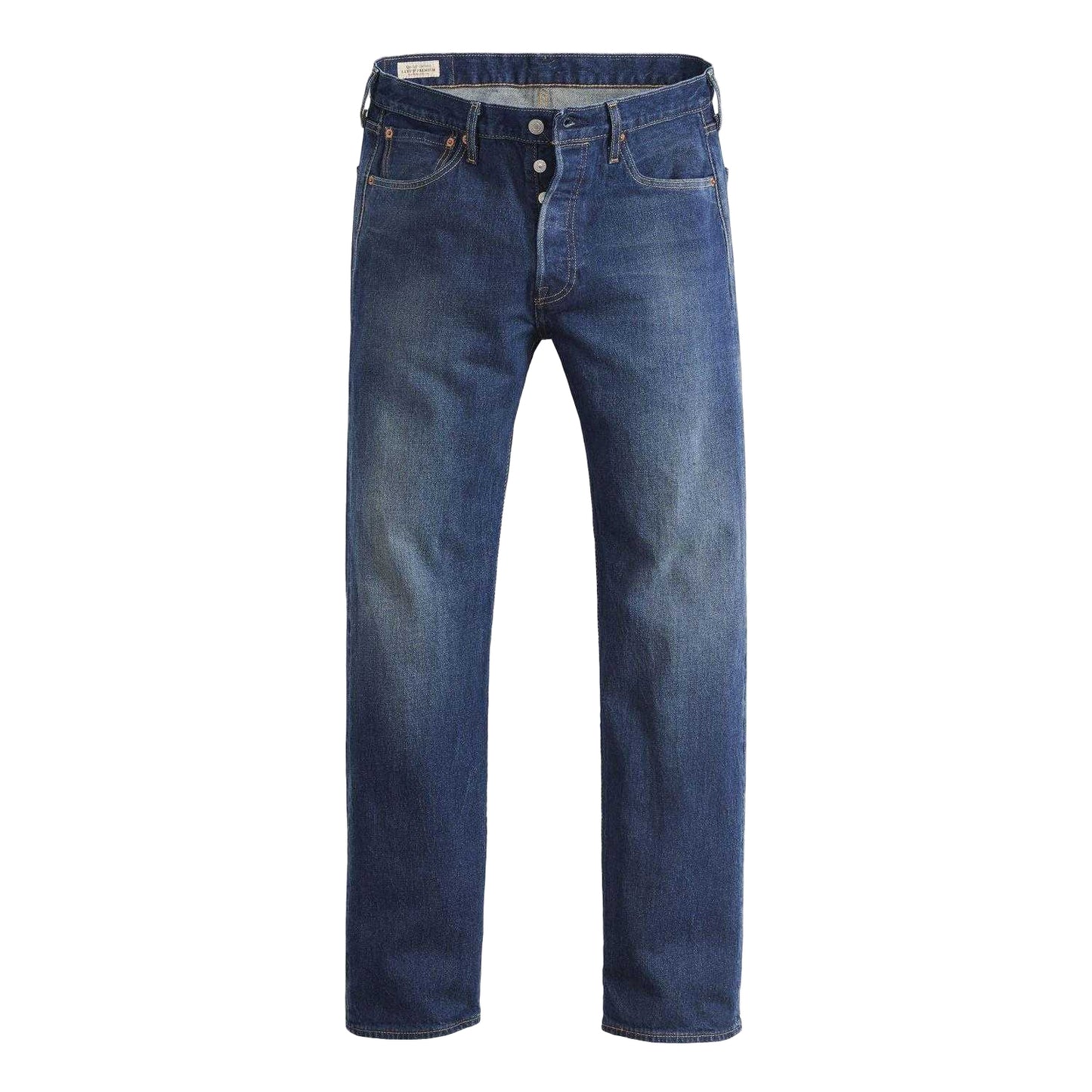 Blue - Front - Levis Mens 501 Original Jeans