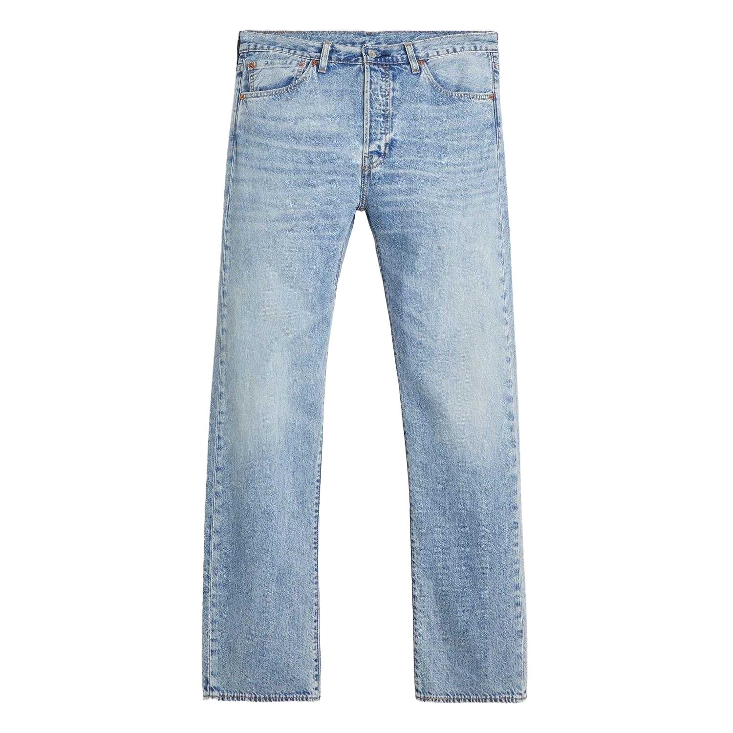 Blue - Front - Levis Mens 501 Original Low On Sleep Jeans