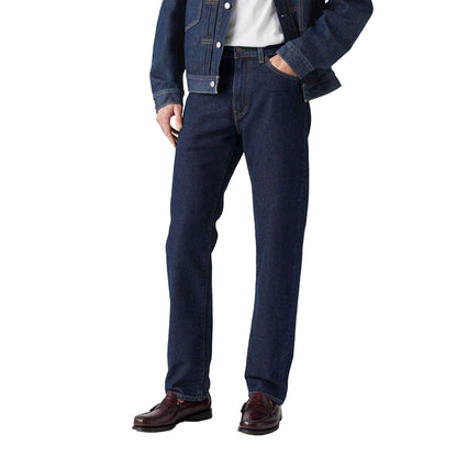 Blue - Side - Levis Mens 505 Jeans