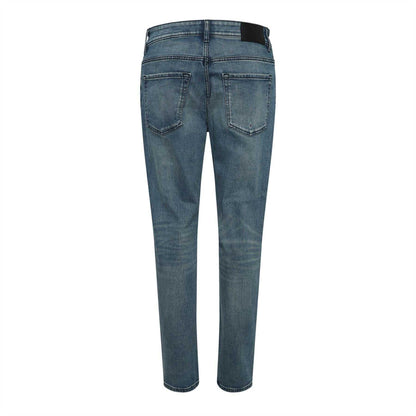 Navy - Back - Boss Mens Re.Maine Regular Jeans