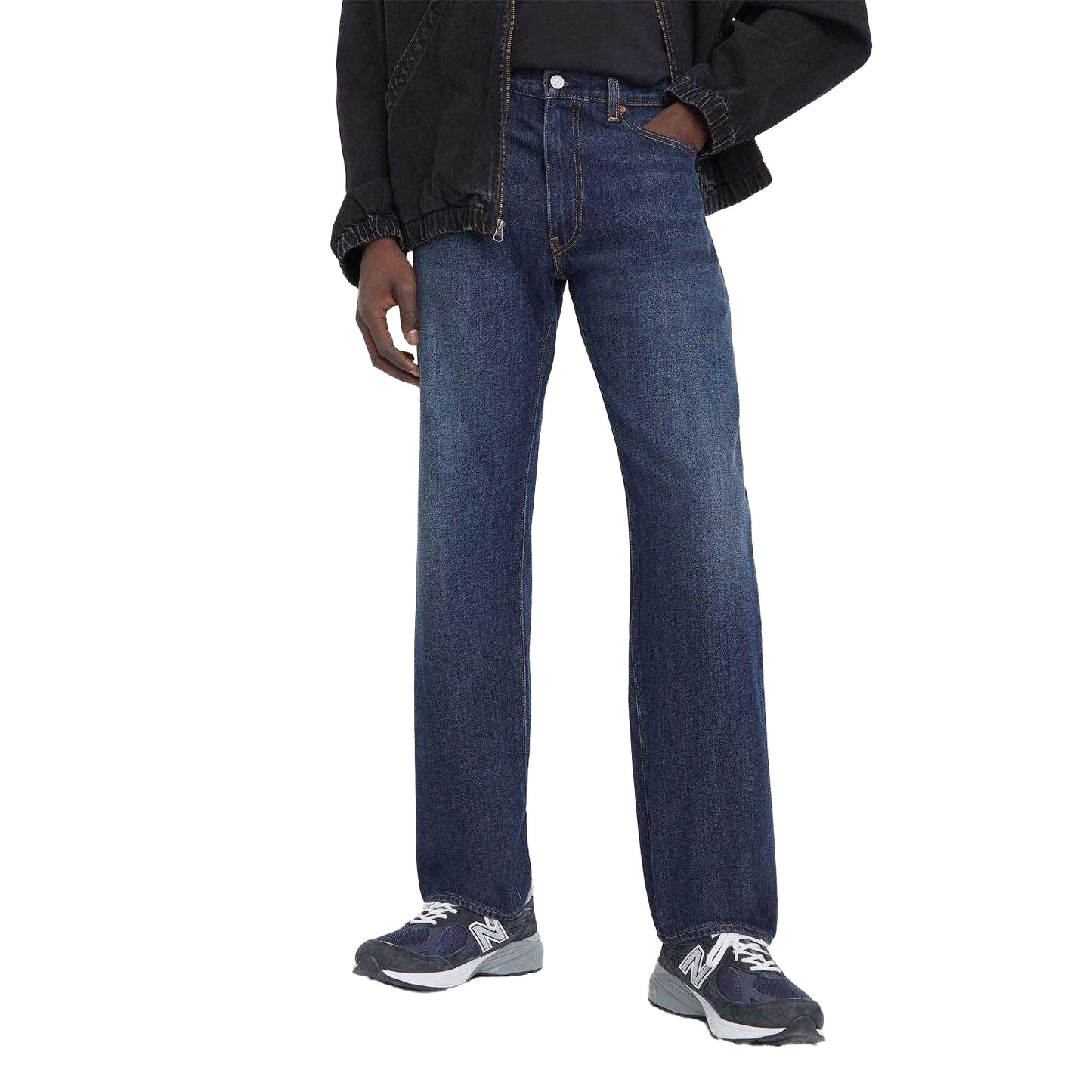Blue - Side - Levis Mens 555 Up The Score Jeans