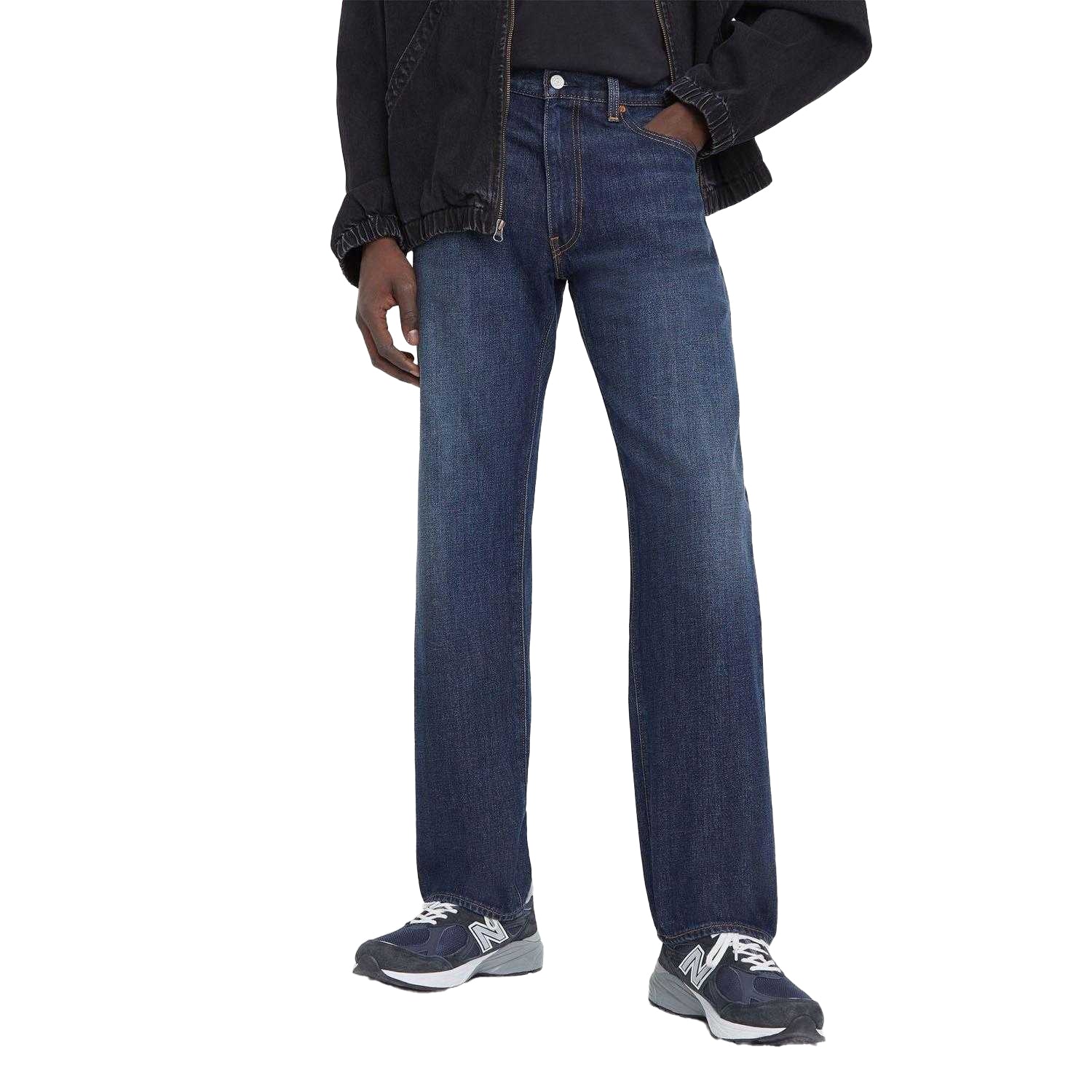Blue - Side - Levis Mens 555 Up The Score Jeans