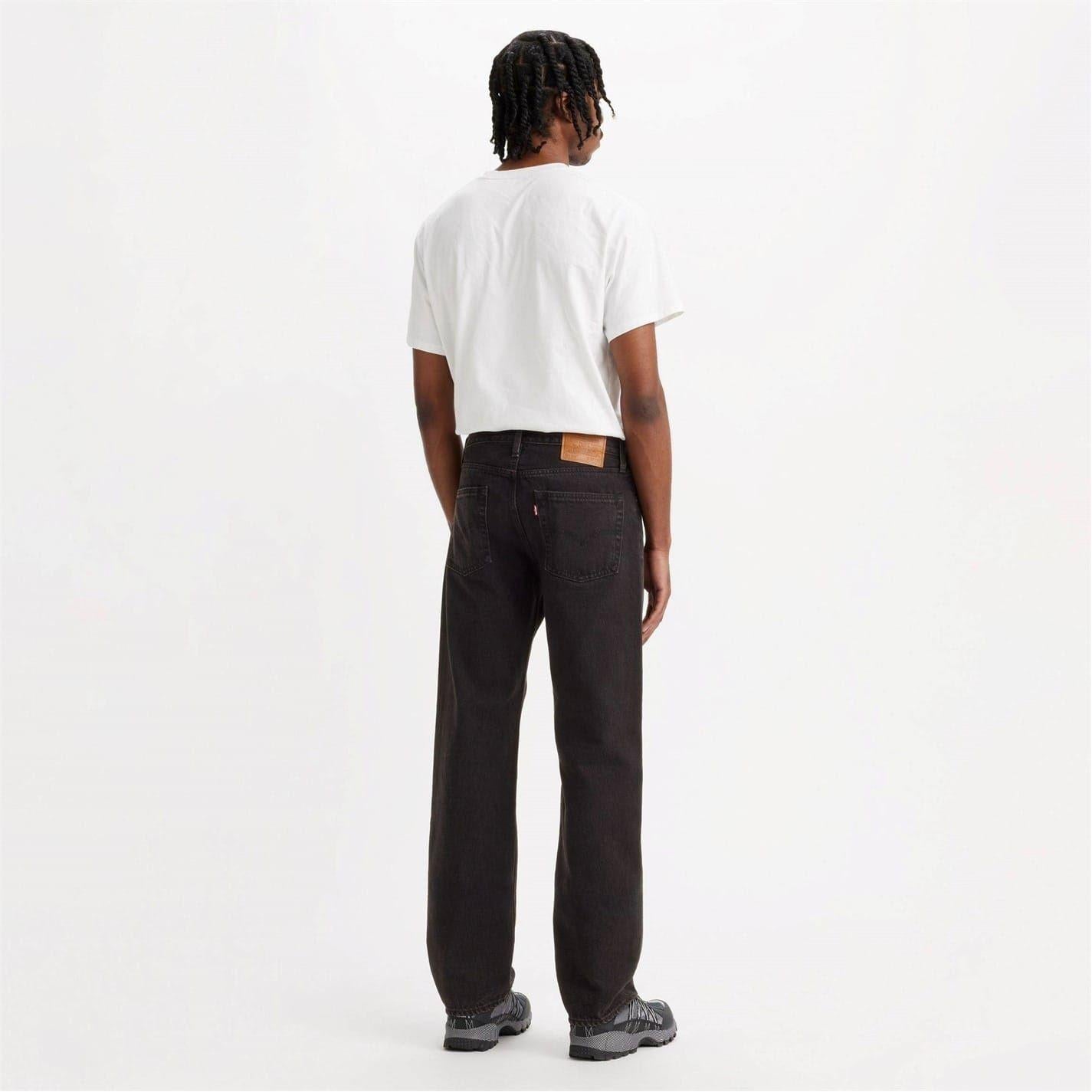The Rodeo - Pack Shot - Levis Mens 555 Up The Score Jeans