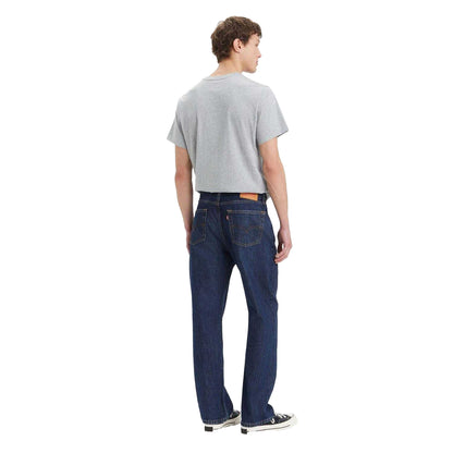 Blue - Back - Levis Mens 565 Straight Leg Jeans