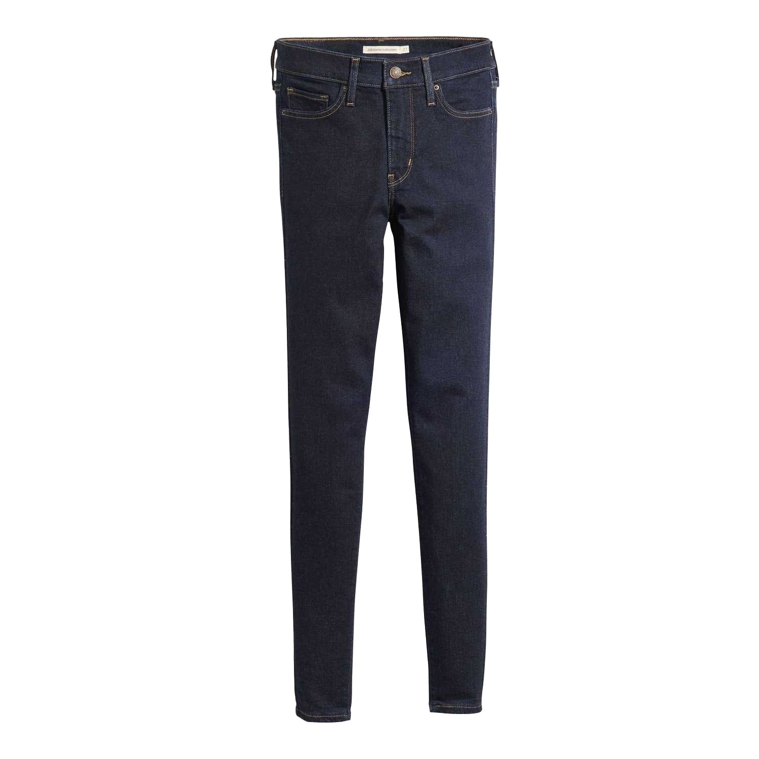 Blue - Front - Levis Womens-Ladies Shaping Super Skinny Jeans