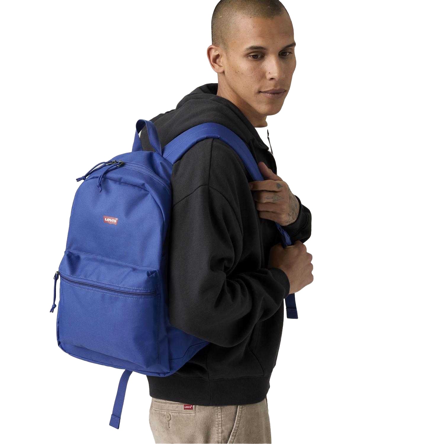 Blue - Pack Shot - Levis Basic Backpack