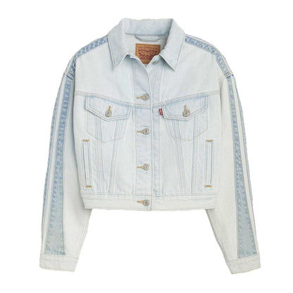 Blue - Front - Levis Womens-Ladies Trucker Jacket