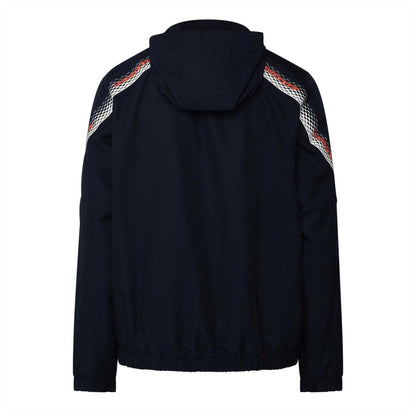 Navy - Back - Lacoste Mens Tennis Hooded Jacket