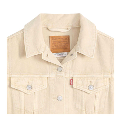 Beige - Lifestyle - Levis Womens-Ladies Original Trucker Jacket