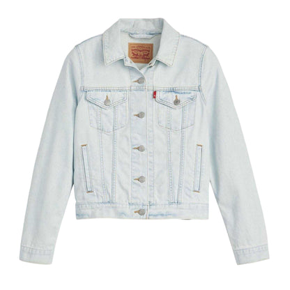 Blue - Front - Levis Womens-Ladies Original Trucker Jacket