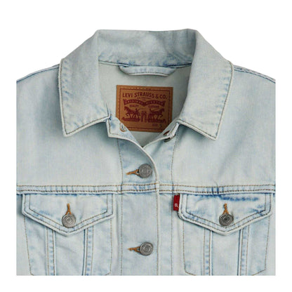 Blue - Lifestyle - Levis Womens-Ladies Original Trucker Jacket