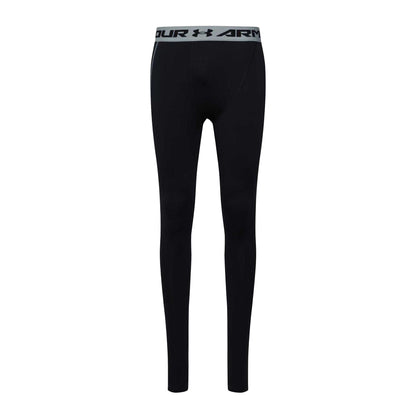 Black - Front - Under Armour Mens HeatGear Tights