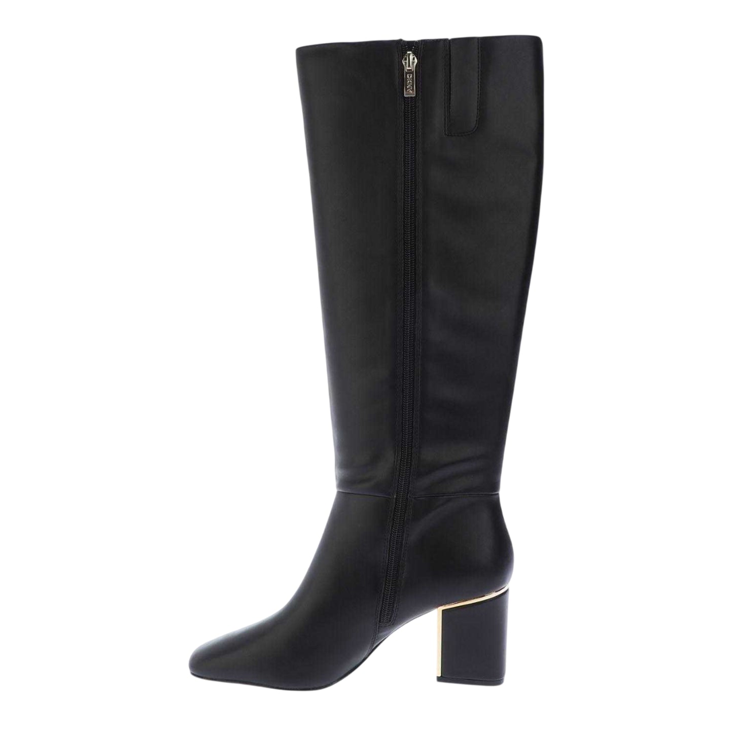 Black - Back - DKNY Womens-Ladies Casonn Tall Calf Boots