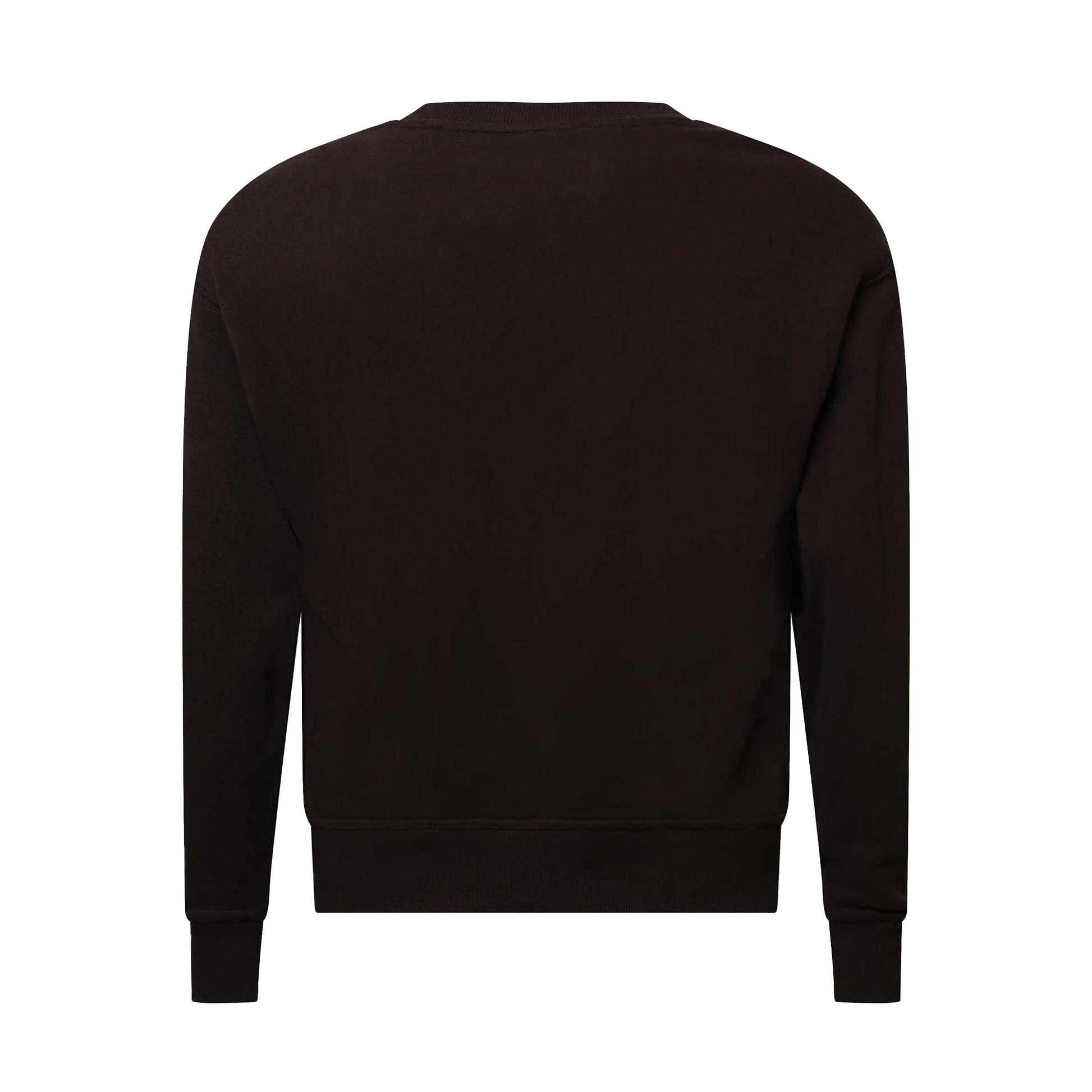 Brown - Back - DKNY Womens-Ladies Stacked Logo Crew Neck Sweatshirt