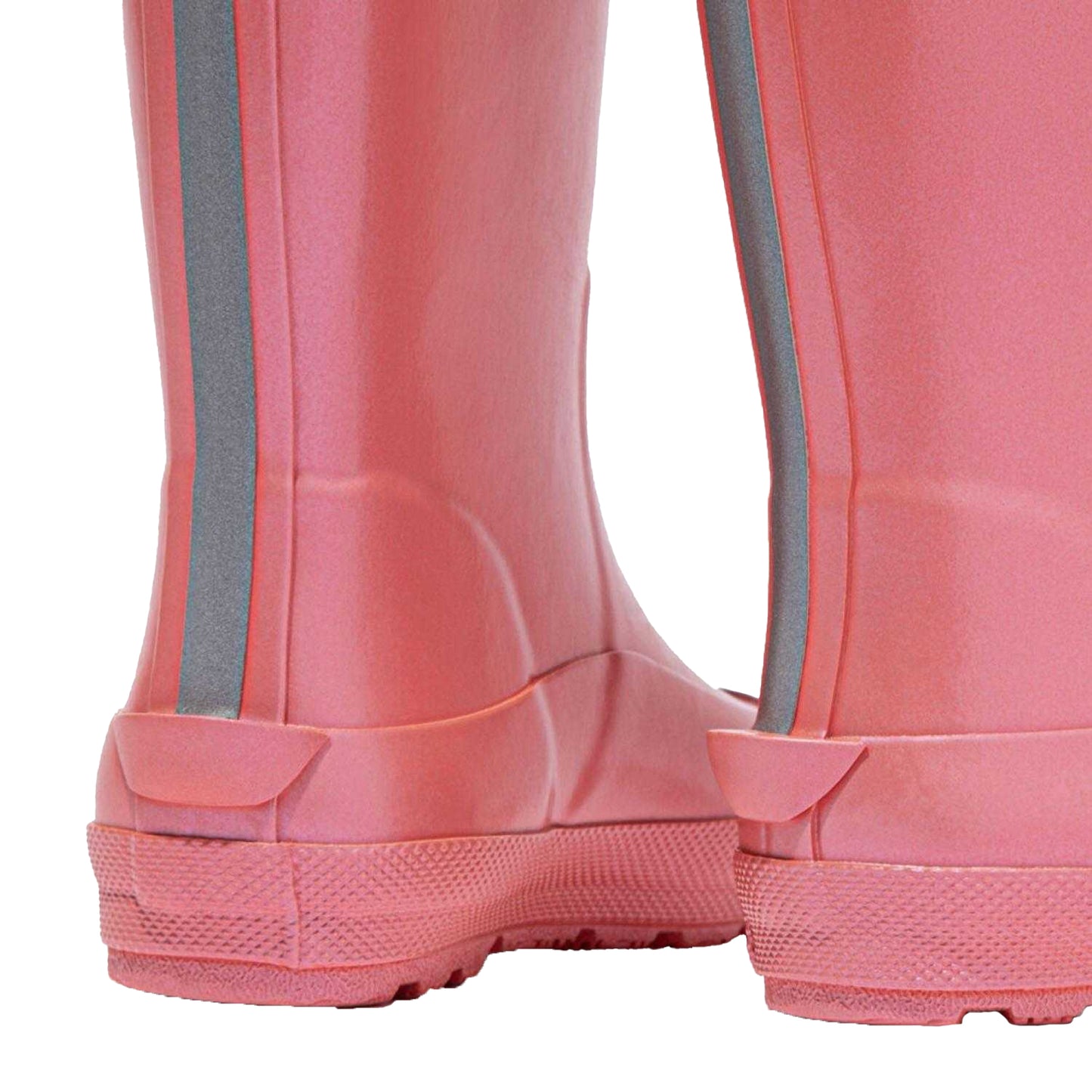 Orange - Back - Fit Flop Childrens-Kids Wonderwelly Technology Wellington Boots