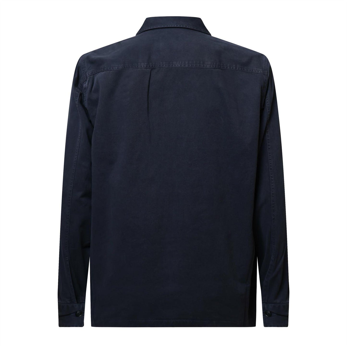 Dark Blue - Back - Boss Mens Lovel Full Zip Overshirt