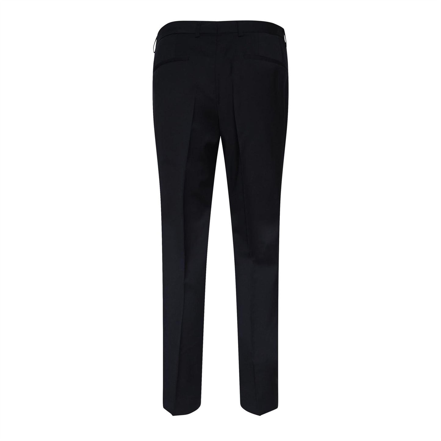 Dark Blue - Back - Boss Mens H-Genius Virgin Wool Trousers