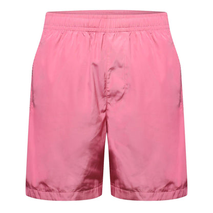 Bubblegum Pink - Front - Lacoste Mens Taffeta Showerproof Shorts