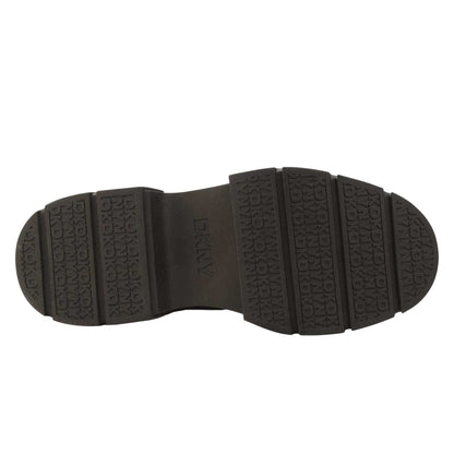 Black - Back - DKNY Womens-Ladies Fiza Zip Winter Boots