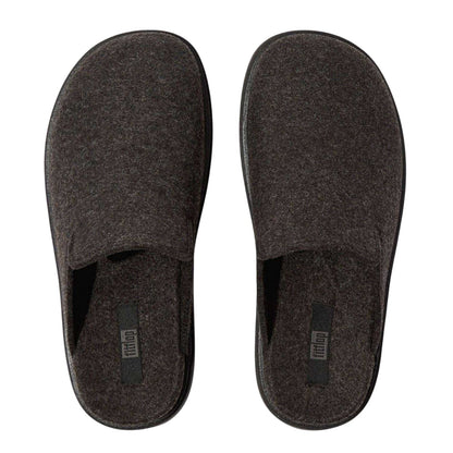 Black - Lifestyle - Fit Flop Womens-Ladies Gen-FF Leather Mules