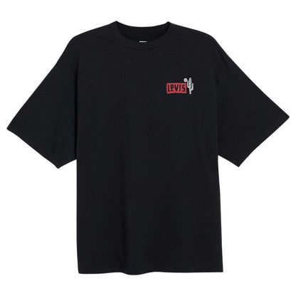 Blue - Front - Levis Womens-Ladies Graphic T-Shirt