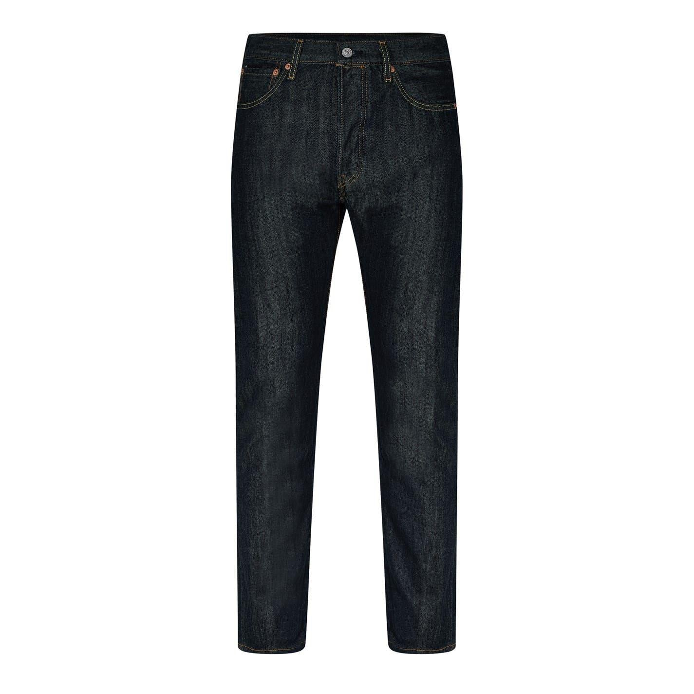 Dark Indigo - Pack Shot - Levis Mens 501 Original Crash Courses Jeans