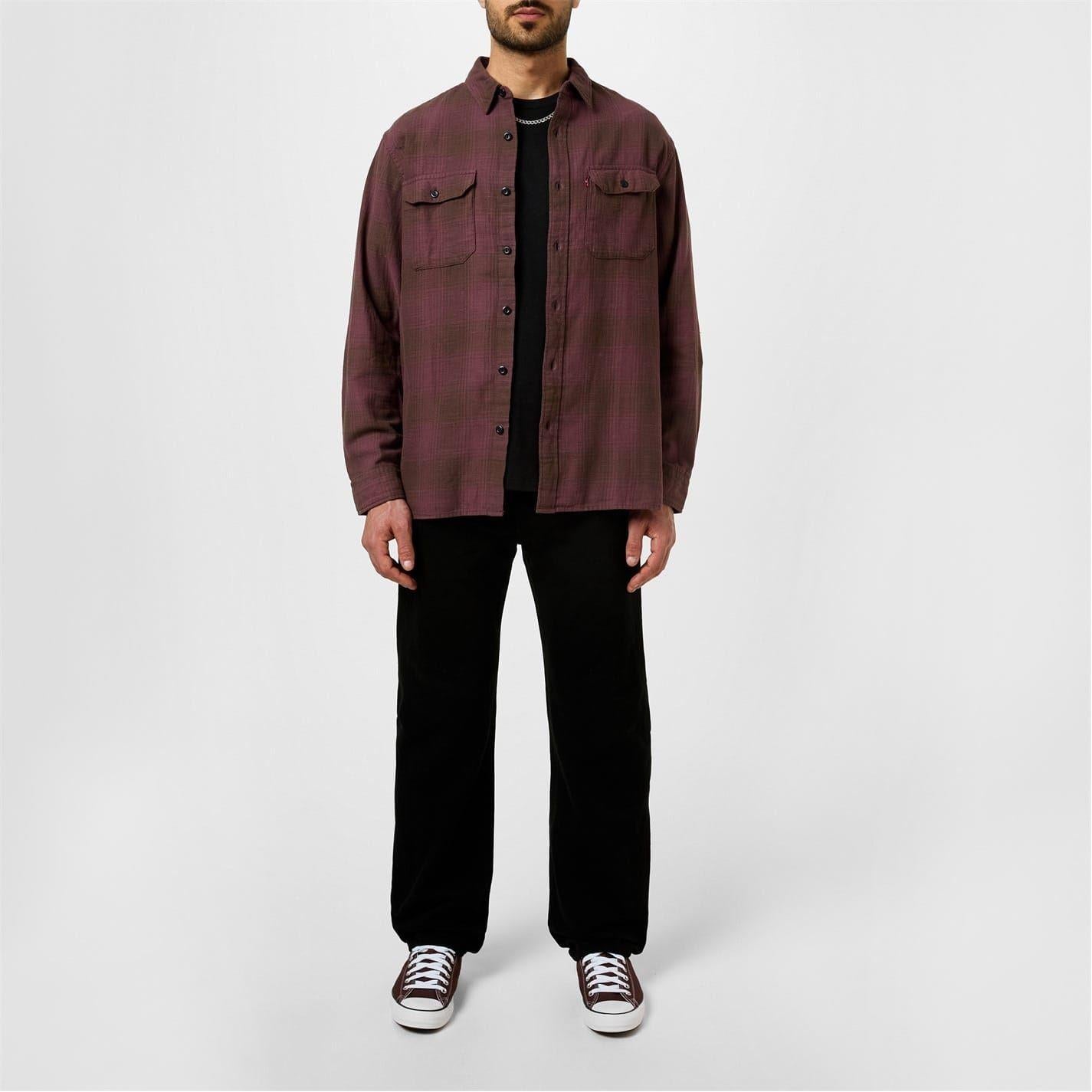 Black - Lifestyle - Levis Mens 501 Original Crash Courses Jeans