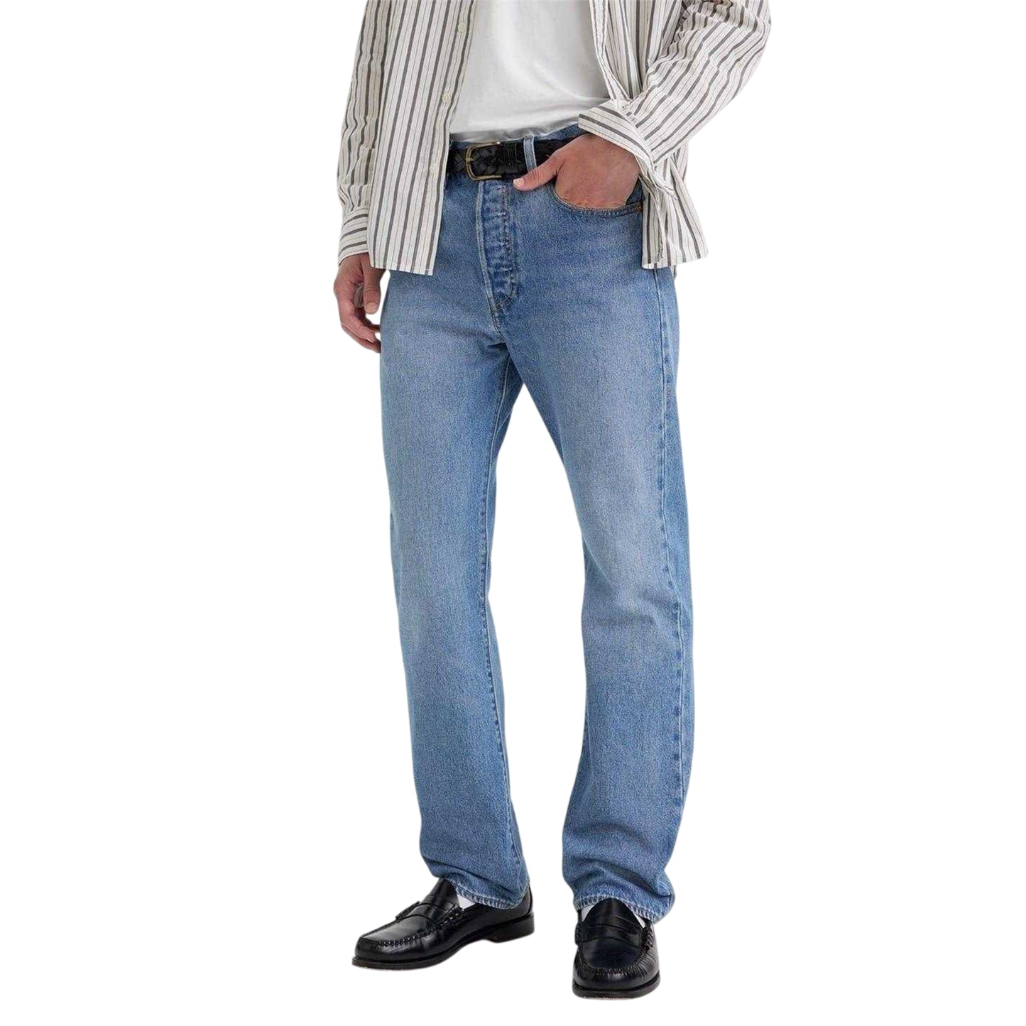 Chemicals - Side - Levis Mens 501 Original Crash Courses Jeans